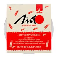 Отруби хрустящие с кальцием пшеничные Лито 20 г