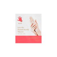 Тканевая маска для рук увлажняющая holika holika baby silky (бэйби силки) 15 мл+15 мл миниатюра фото №2