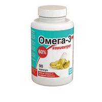 Омега-3 концентрат 60% RealCaps капсулы 1000мг 90шт миниатюра фото №2