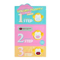 Набор средств для ухода за губами holika holika 3-х ступенчатый glamour lip (гламур лип)  2г+2,5г+1г
