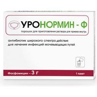 Уронормин-Ф пор. для приг. р-ра для приема внутрь 3г 8г