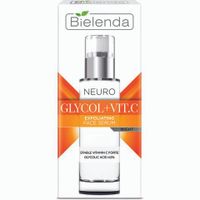 Сыворотка отшелушивающая нейтропептидная омолаживающая ночная  neuro glicol+vit с bielenda 30 мл
