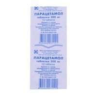 Парацетамол таблетки 200мг 10шт миниатюра фото №2
