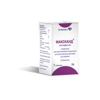 Максканд лиофилизат для приг. концентрата для приг. раствора для инфузий 70мг