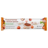 Гематоген с лесным орехом Vitateka/Витатека 40г