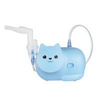 Ингалятор компрессорный детский голубой Neko Kat Omron/Омрон миниатюра фото №4