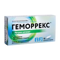Геморрекс суппозитории ректальные 250мг 10шт