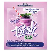 Маска для лица ежевичный смузи Акулья Сила FreshBar/ФрешБар саше 12мл