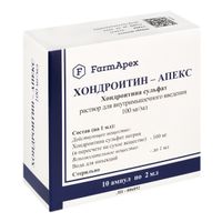 Хондроитин-Апекс р-р для в/м введ. 0,1г/мл 2мл 10шт миниатюра фото №2