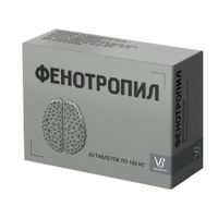 Фенотропил таблетки 100мг 60шт миниатюра фото №3