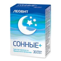 Сонные+ Леовит таблетки 0,55г 30шт