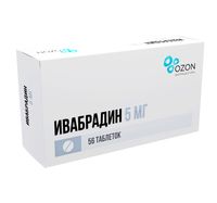 Ивабрадин таблетки п/о плен. 5мг 56шт миниатюра фото №3