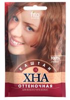 Хна оттеночная каштан fito косметик 25 г