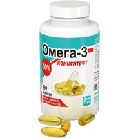 Омега-3 концентрат 60% RealCaps капсулы 1000мг 90шт миниатюра фото №3