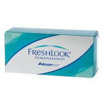 Линзы контактные цветные Alcon/Алкон Freshlook Dimensions (-5.50/8.6) Pacific blue 6шт