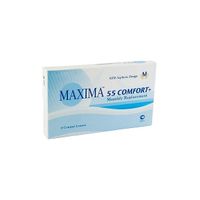 Линзы контактные Maxima/Максима 55 Comfort+ (8,6/-3,00) 6шт