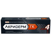 Акридерм ГК крем для наружного применения 15г 