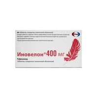 Иновелон таблетки п/о плен. 400мг 60шт