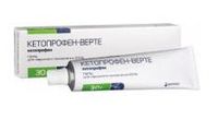 Кетопрофен-Верте гель для наружного применения 2,5% 50г