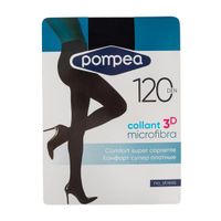 Колготки 120 den черные Microfibra 3D Pompea р.M (3)