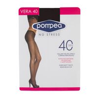 Колготки 40 den прозрачные черные Vera Pompea р.4