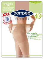 Колготки 40 den прозрачные черные Riposante Pompea р.XXL (6)