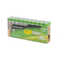 Батарейки алкалиновые 24А ААA Super Alkaline GP/ДжиПи 20шт миниатюра фото №3