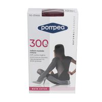 Колготки 300 den бордовые Cotton Pompea р.3 (M)