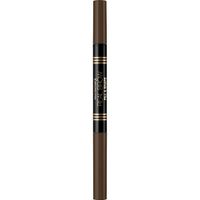 Карандаш-пудра для бровей 2 в 1 fill&shape тон 003 medium brown max factor миниатюра фото №3