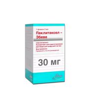 Паклитаксел-Эбеве концентрат для приг. раствора для инфузий фл. 6мг/мл 5мл