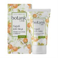 Скраб для лица мгновенное сияние и очищение Botanic care 50мл