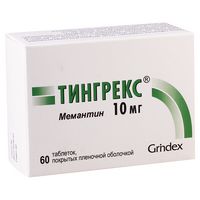 Тингрекс таблетки п/о плен. 10мг 60шт