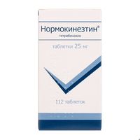 Нормокинезтин таблетки банка 25мг 112шт