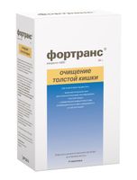 Фортранс порошок для приг. раствора для приема внутрь 64г пак. 73,69г 4шт миниатюра фото №2