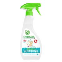 Спрей для рук антибактериальный увлажнение и ультразащита Synergetic 99,9% 500мл
