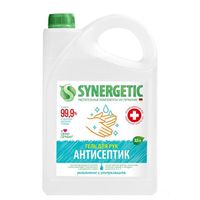 Гель для рук антибактериальный увлажнение и ультразащита Synergetic 99,9% 3,5л