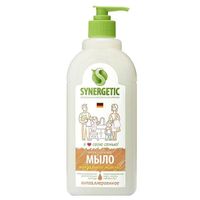 Мыло жидкое Миндальное молочко Synergetic дозатор 500 мл