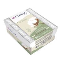Ватные палочки Naturals картон Cleanic 200шт