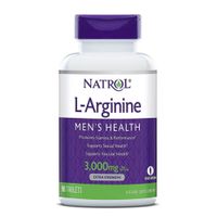 L-аргинин 3000мг Natrol таблетки 1289мг 90шт