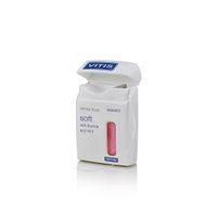 Нить межзубная розовая мятная Vitis Waxed Dental Floss FM 50м миниатюра фото №2