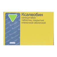 Ксалвобин табл. п/о плен. 150мг 60шт
