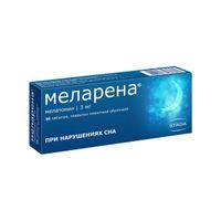 Меларена таблетки п/о плен. 3мг 30шт миниатюра фото №2