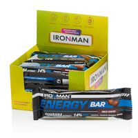 Батончик c гуараной кокос в темной глазури Energy Bar Ironman 50г 12шт миниатюра фото №2