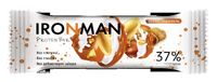 Батончик протеиновый 37% арахис-карамель без глазури Protein Bar Ironman 50г 12шт