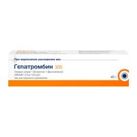 Гепатромбин гель для наружного применения 300МЕ+2,5мг+2,5мг/г 40г миниатюра фото №3