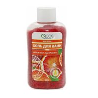 Соль морская для ванн цитрусовое настроение Oleos/Олеос фл. 400г