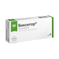 Бикситор таблетки п/о плен. 60мг 30шт миниатюра фото №3