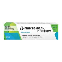 Д-Пантенол-Нижфарм крем для наружного применения 5% 25г миниатюра фото №3