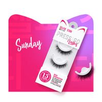 Ресницы самоклеящиеся накладные Press&Go Sunday T9 Selfie Star миниатюра фото №6