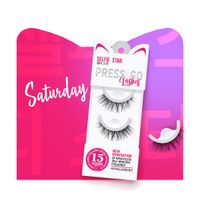 Ресницы самоклеящиеся накладные Press&Go Saturday  T6 Selfie Star миниатюра фото №6